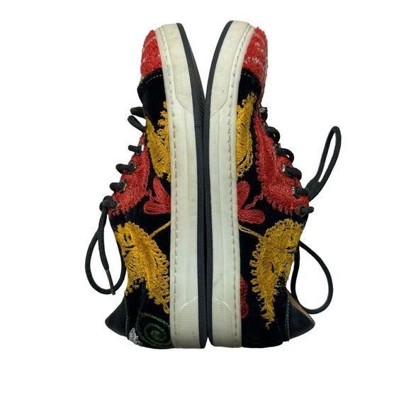 Suzani Women's Embroidered Floral Geometric Design Sneakers Size 37 (6.5-7) - Picture 3 of 7